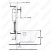 Инсталляция Santek с унитазом Santek Бореаль 1.WH30.2.464 с микролифтом, кнопка белая