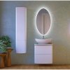 Шкаф одностворчатый Raval Moon 33см Moo.04.45/P/W белый глянец