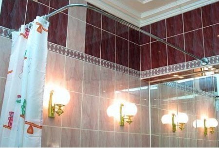 Карниз для шторки Tugatti 120x70 Г-образный