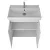 Тумба с раковиной Dreja Q Plus (D) 70 99.1005 белый глянец