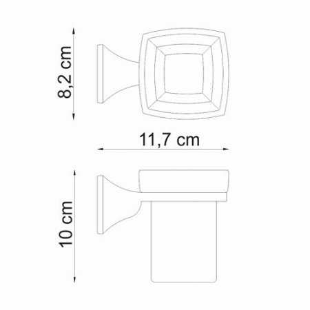 Стакан WasserKRAFT Wern K-2528