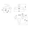 Смеситель для ванны Lemark Pramen LM3314C