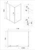 Душевой уголок Niagara NG-82-11AB-A70B