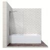 Шторка на ванну Ambassador Bath Screens 80см 16041103