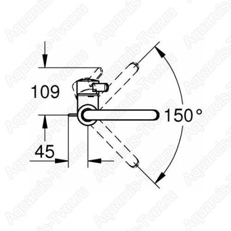 Смеситель для раковины Grohe Eurosmart Cosmopolitan 32830001