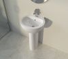 Раковина Sanita Luxe Art Luxe 48см WB.PD/Art/50-C/WHT.G/S1+PD.FS/Art/N/WHT.G/S1