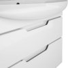 Тумба с раковиной Dreja Eco Laguna Plus 75 99.0106 белый глянец