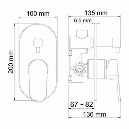 Смеситель WasserKRAFT Donau 5341