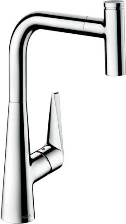 Смеситель Hansgrohe Тalis Select S для кухни с выдвижной лейкой