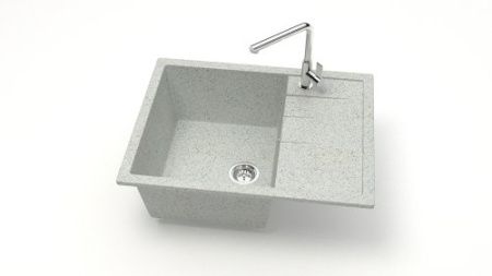 Мойка кухонная Marrbaxx 64.5 светло-серый 4033-151