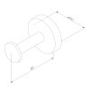 Крючок Am.Pm Inspire 2.0 A50A35822