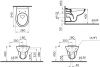 Унитаз подвесной Vitra Norm Fit 6855B099-1777