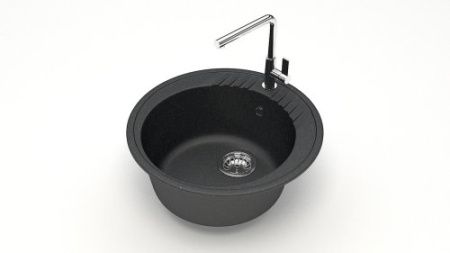 Мойка кухонная Marrbaxx 51.5 черный 1026-6
