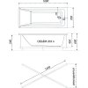 Акриловая ванна 1ACReal Тори 160х70